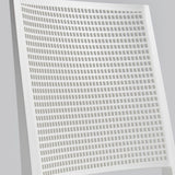 sedia grid polipropilene grigio, vista ambientata in cucina, ufficio o sala d’attesa