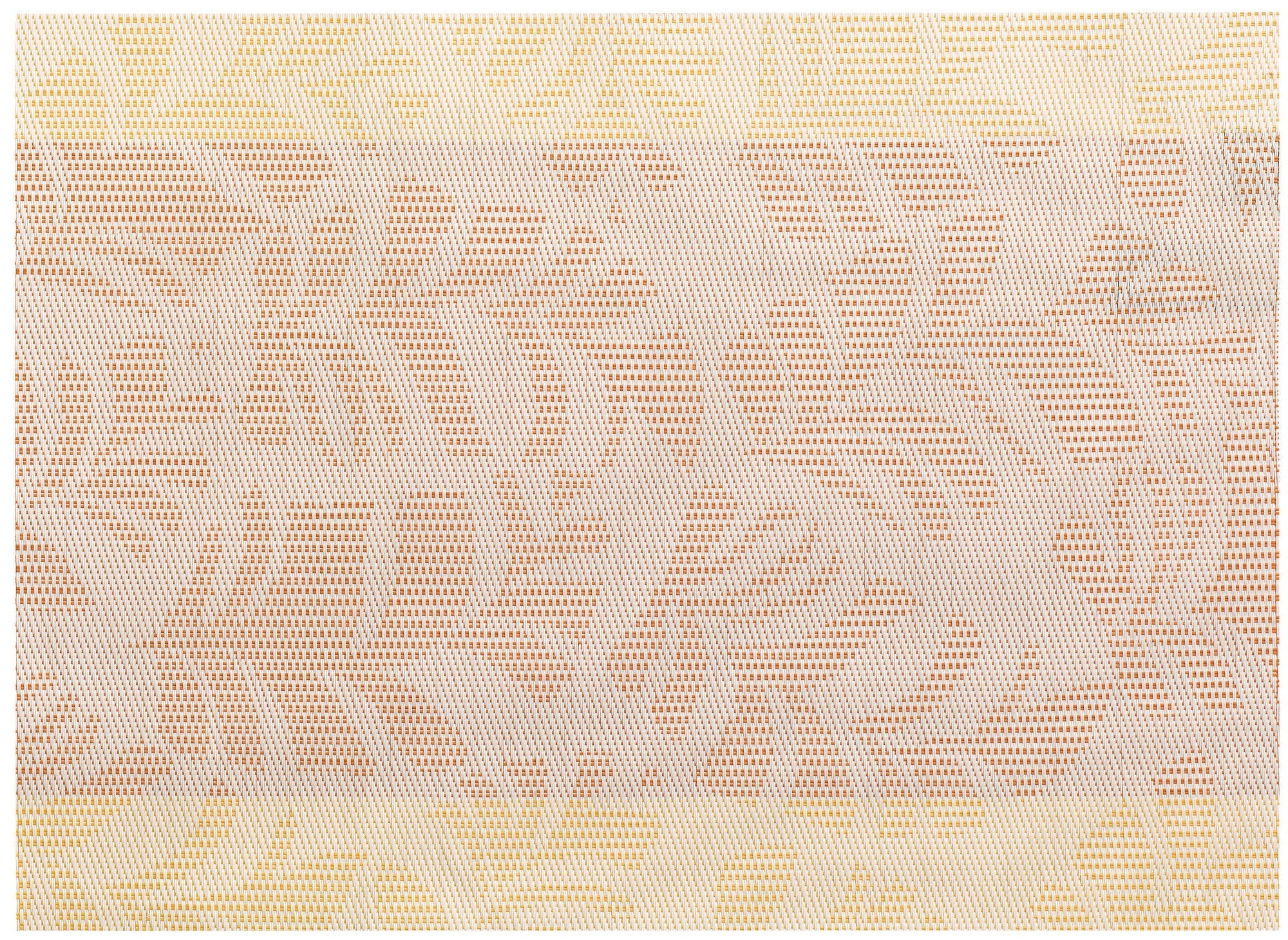 set da tavola hoja ambra, colore ambra, taglia 33 x 45. coordinato da tavola piegato con vista completa su sfondo neutro