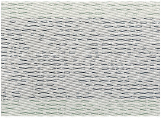 set da tavola hoja pavone, colore pavone, taglia 33 x 45. coordinato da tavola piegato con vista completa su sfondo neutro