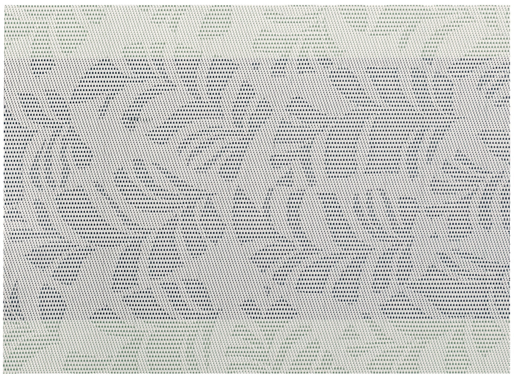 set da tavola hoja pavone, colore pavone, taglia 33 x 45. coordinato da tavola piegato con vista completa su sfondo neutro