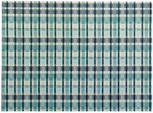 set da tavola elios gelo, colore gelo, taglia 33 x 45. coordinato da tavola piegato con vista completa su sfondo neutro