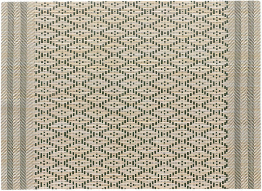 set da tavola kadra verde abete, colore verde abete, taglia 33 x 45. coordinato da tavola piegato con vista completa su sfondo neutro