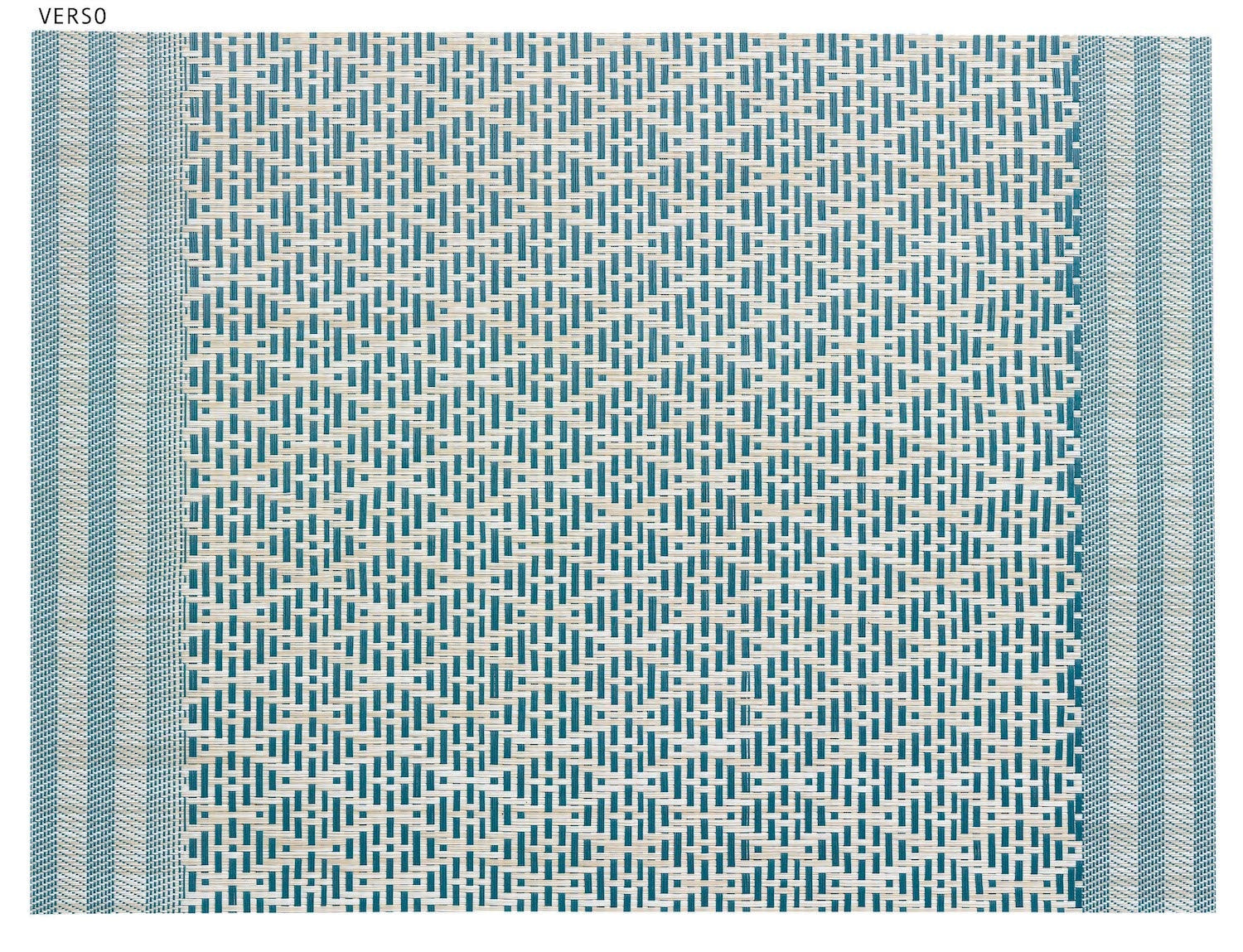 set da tavola kadra pavone, colore pavone, taglia 33 x 45. realizzato in 75% pvc 25% poliestere, unisce estetica e funzionalità per ogni pasto