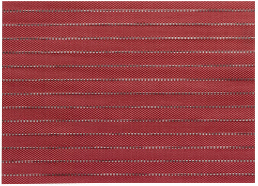 set da tavola manoka ciliegia morello, colore ciliegia morello, taglia 33 x 45. coordinato da tavola piegato con vista completa su sfondo neutro