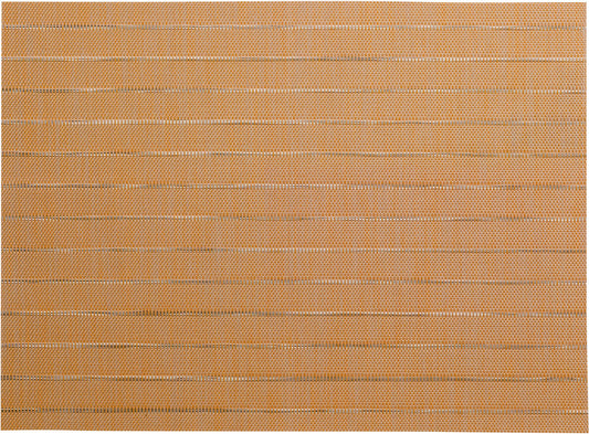 set da tavola manoka ambra, colore ambra, taglia 33 x 45. coordinato da tavola piegato con vista completa su sfondo neutro