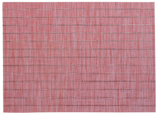 set da tavola manoka orchidea, colore orchidea, taglia 33 x 45. coordinato da tavola piegato con vista completa su sfondo neutro