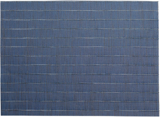 set da tavola manoka oceano, colore oceano, taglia 33 x 45. coordinato da tavola piegato con vista completa su sfondo neutro