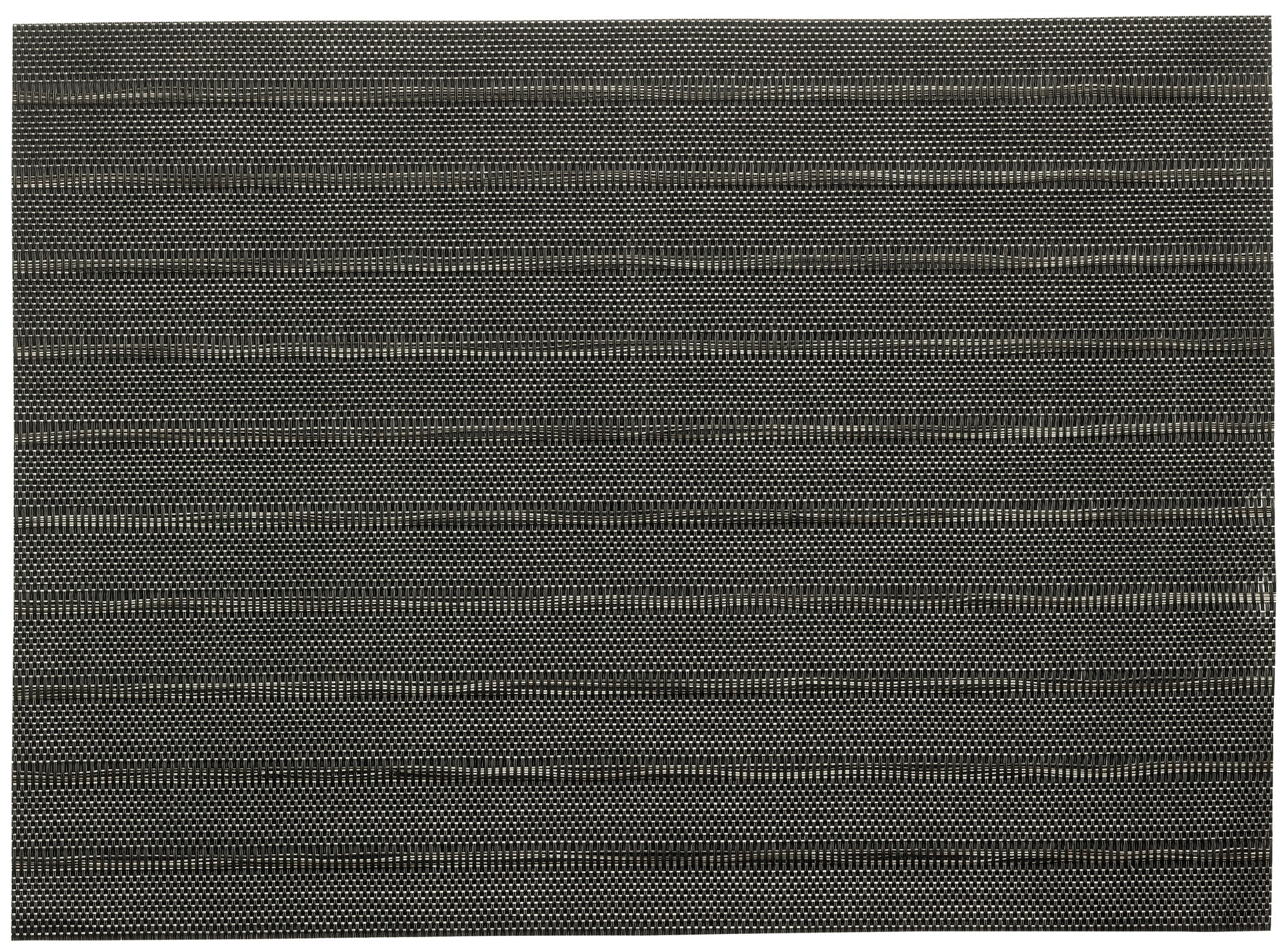 set da tavola manoka carbone, colore carbone, taglia 33 x 45. coordinato da tavola piegato con vista completa su sfondo neutro