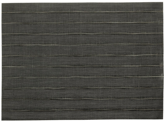 set da tavola manoka carbone, colore carbone, taglia 33 x 45. coordinato da tavola piegato con vista completa su sfondo neutro