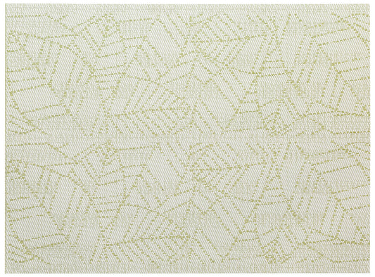 set da tavola gena eucalipto, colore eucalipto, taglia 33 x 45. coordinato da tavola piegato con vista completa su sfondo neutro