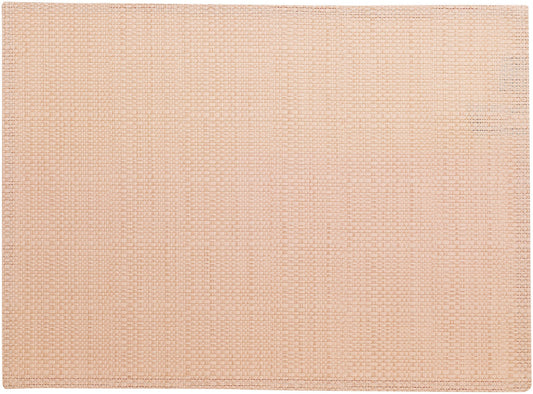 set da tavola canna latte, colore latte, taglia 33 x 45. coordinato da tavola piegato con vista completa su sfondo neutro