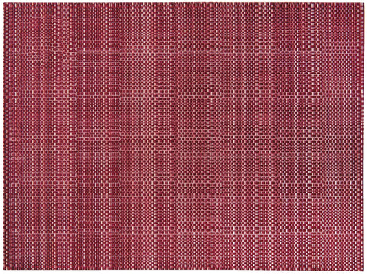 set da tavola canna fecce di vino, colore fecce di vino, taglia 33 x 45. coordinato da tavola piegato con vista completa su sfondo neutro