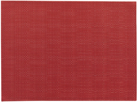 set da tavola canna ciliegia morello, colore ciliegia morello, taglia 33 x 45. coordinato da tavola piegato con vista completa su sfondo neutro