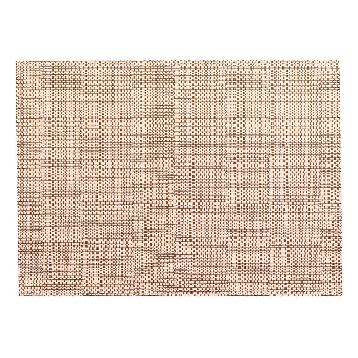 set da tavola canna taupe, colore taupe, taglia 33 x 45. realizzato in 75% pvc 25% poliestere, unisce estetica e funzionalità per ogni pasto