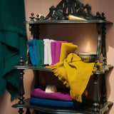 set di 2 asciugamani ospiti luna uragano, colore uragano, taglia 50 x 30. morbido al tatto e altamente assorbente