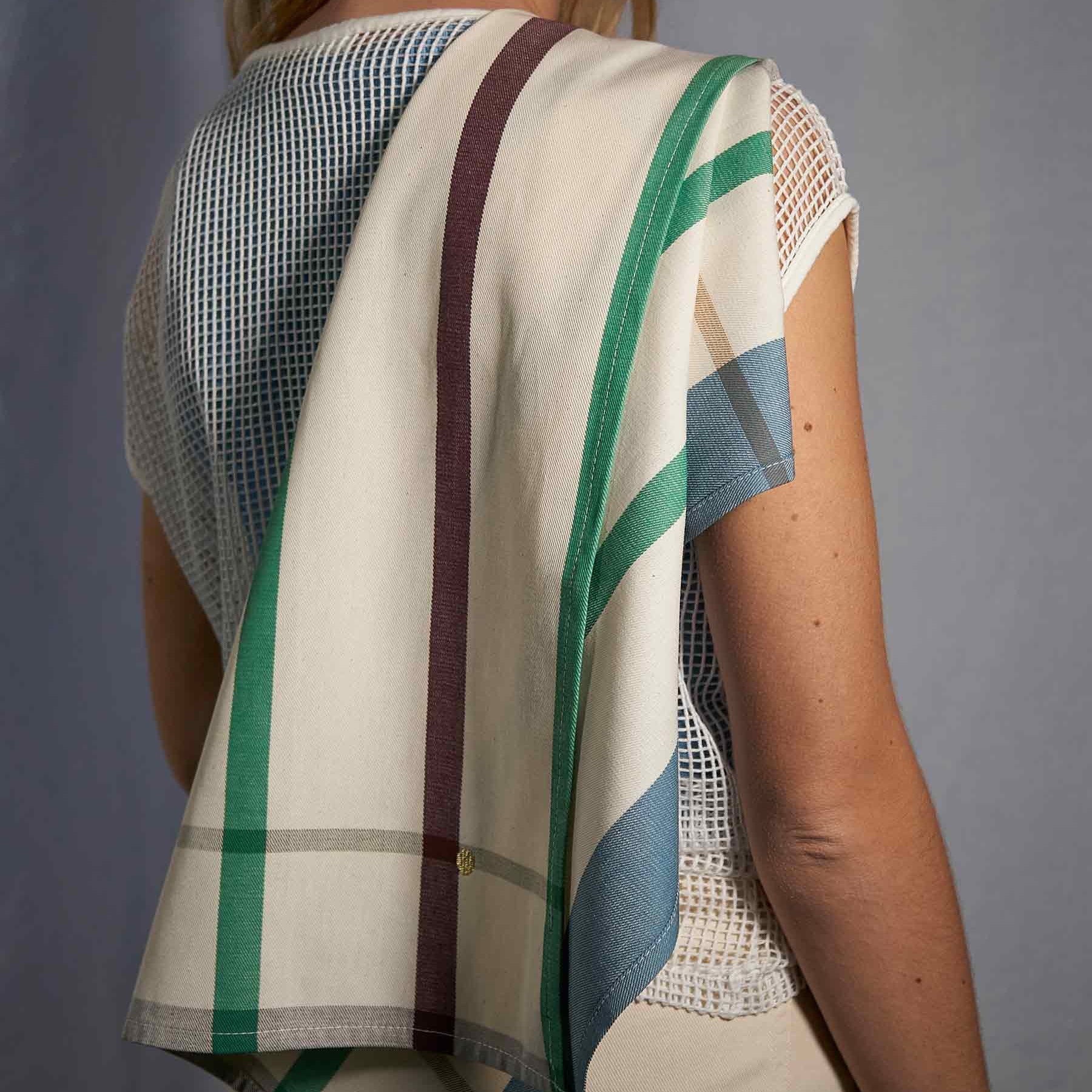 set di 2 strofinacci archie erba, colore erba, taglia 50 x 70. aggiunge un tocco decorativo agli ambienti domestici