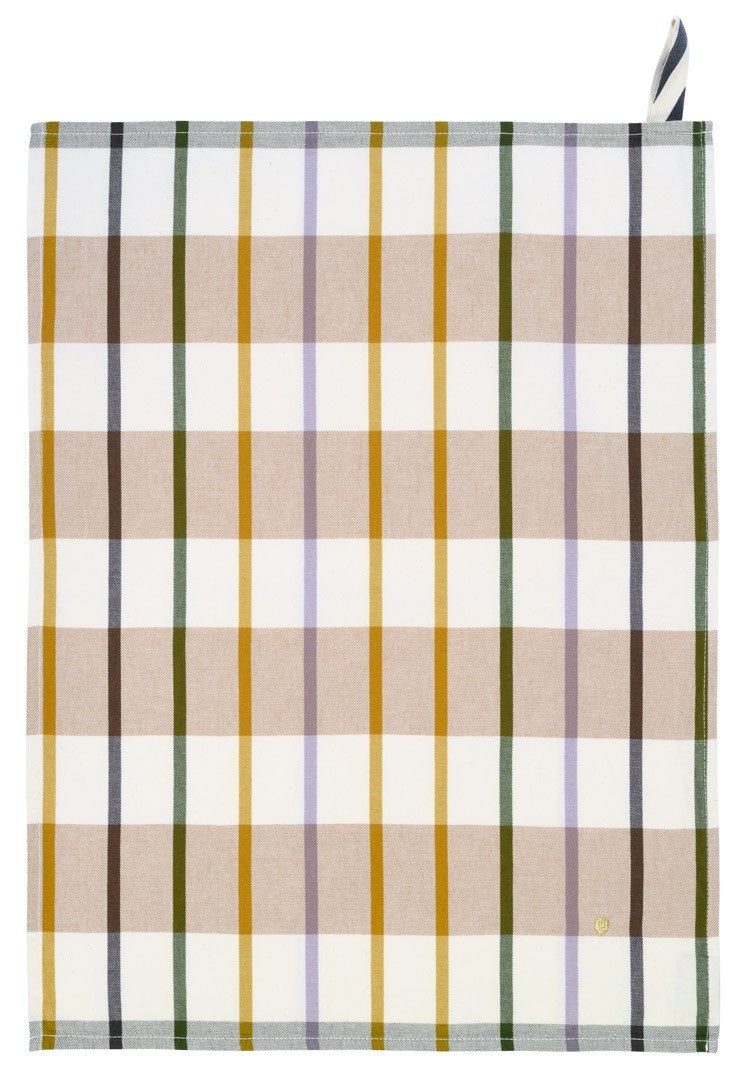 set di 2 strofinacci archie noci, colore noci, taglia 50 x 70. tessuto resistente per un uso quotidiano intensivo