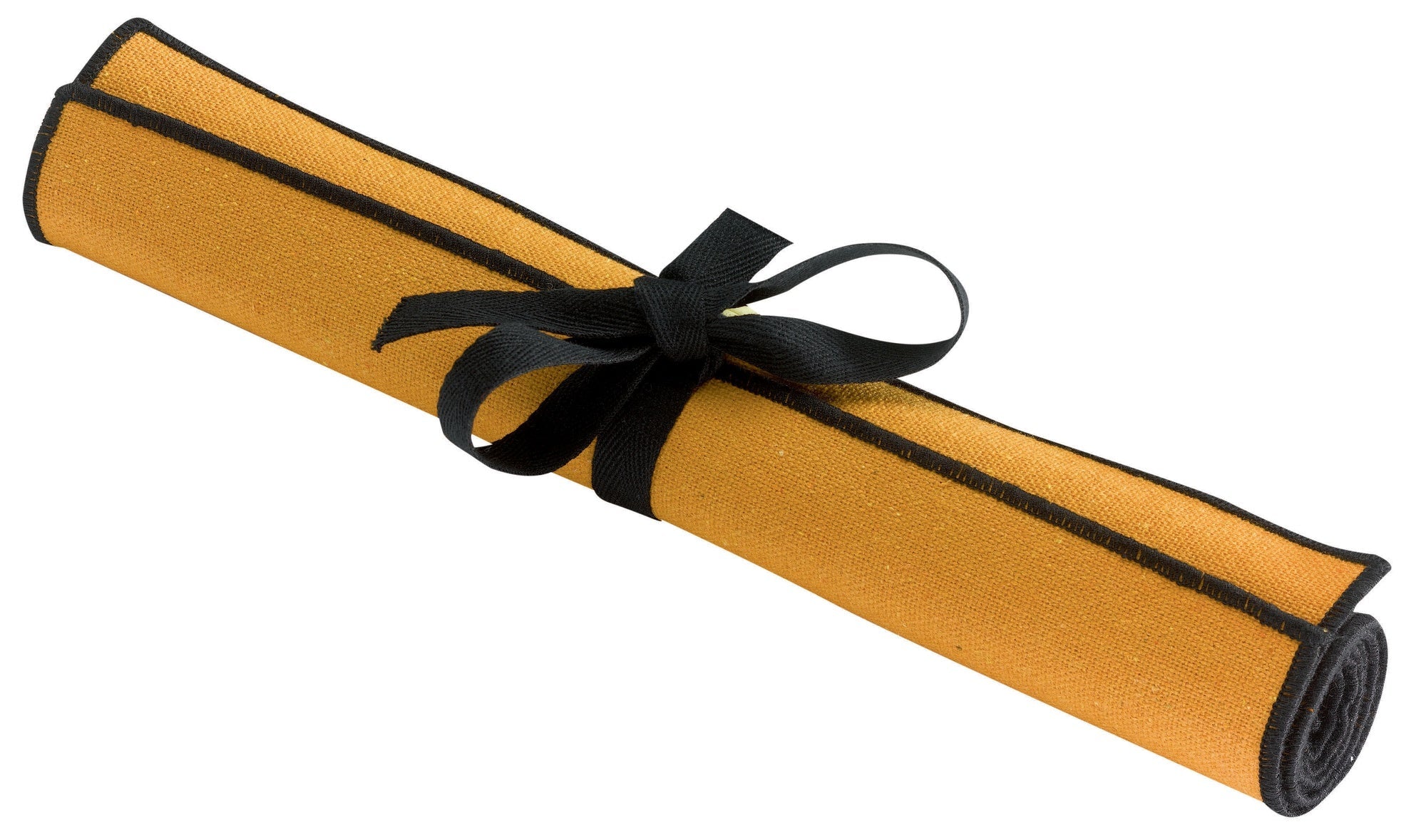 set di 2 tovagliette riciclate laora girasole, colore girasole, taglia 33 x 45. realizzata in 80% cotone riciclato 20% poliestere, unisce funzionalità e stile sulla tua tavola