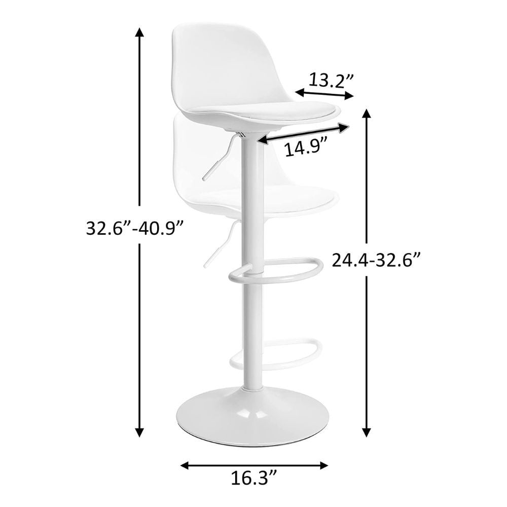 sgabello regolabile rand completamente nero, seduta ergonomica per comfort prolungato