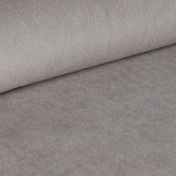 sgabello mey in tessuto anka 06 tortora con gambe in metallo nere, design salvaspazio ideale per ambienti contemporanei