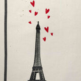 strofinaccio eiffel coeurs ecru, colore ecru, taglia 50 x 70. confezionato in 100% cotone bio, assorbenza e resistenza per ogni esigenza in cucina