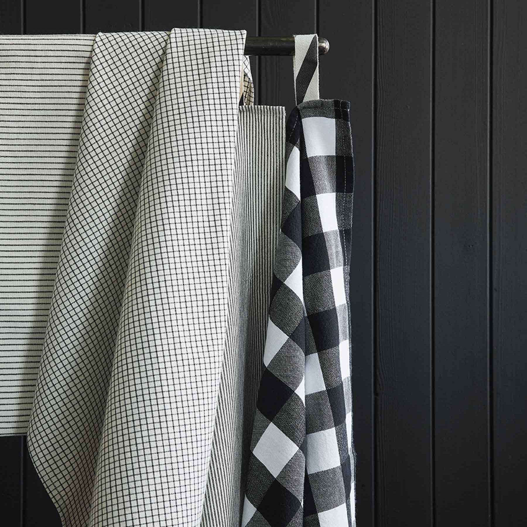 strofinaccio leonie caviale, colore caviale, taglia 50 x 80. pratico e assorbente, perfetto per asciugare piatti e stoviglie