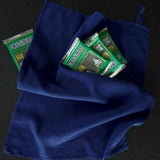 strofinaccio marcel indaco, colore indaco, taglia 50 x 70. confezionato in 60% lino 40% cotone, assorbenza e resistenza per ogni esigenza in cucina