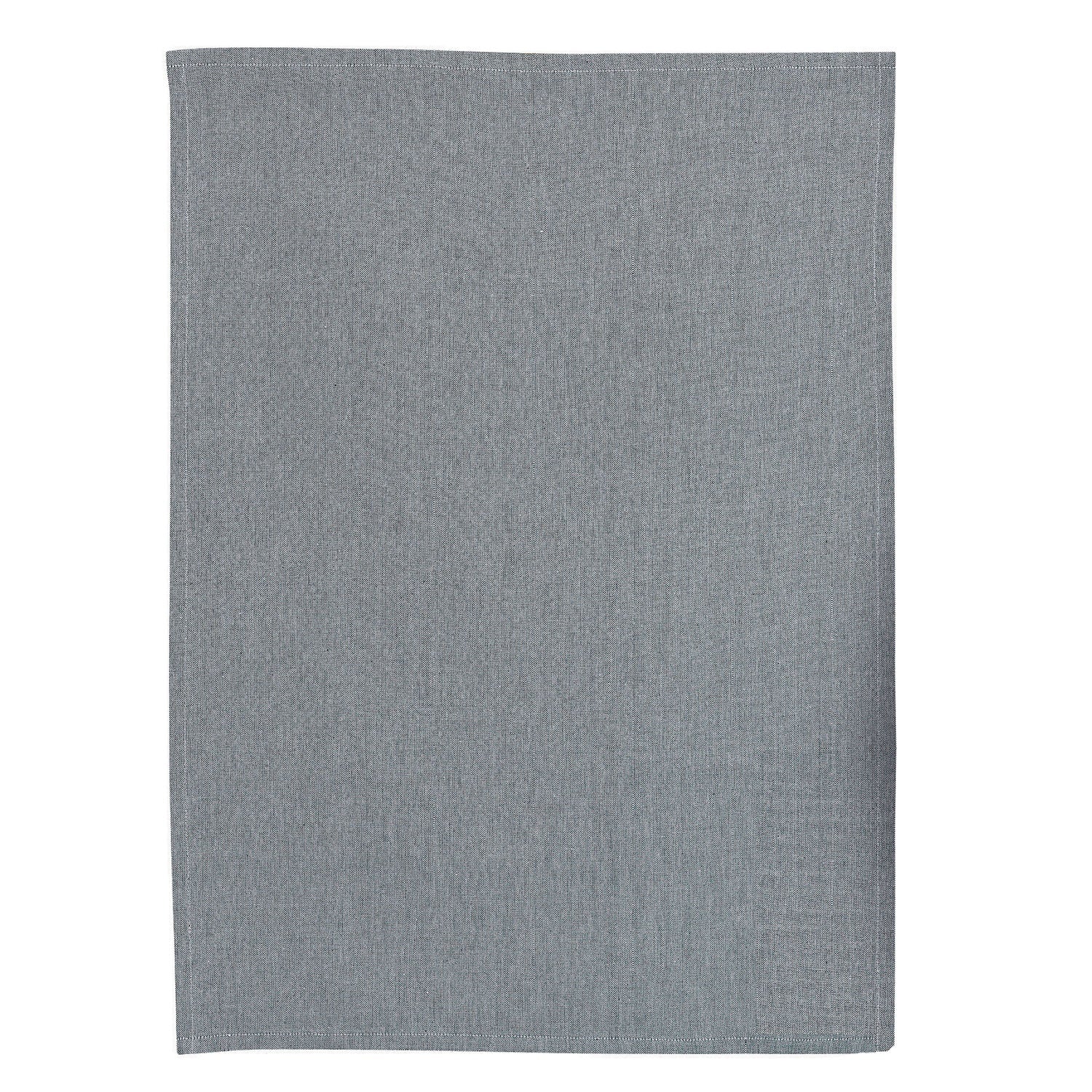 strofinaccio jani ombra, colore ombra, taglia 50 x 70. strofinaccio piegato su fondo neutro per mostrare texture e finiture