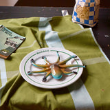 strofinaccio la nonna pistacchio, colore pistacchio, taglia 50 x 70. confezionato in 100% cotone bio, assorbenza e resistenza per ogni esigenza in cucina