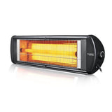 stufa ex-23 portatile infrarossi 2300w, stufa o condizionatore visto frontalmente