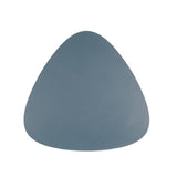 set di 2 tavolini yvonne in acciaio blu, realizzato in materiali outdoor come alluminio o rattan