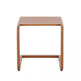 tavolino taylor in alluminio ruggine, perfetto per appoggiare bevande, libri o decorazioni