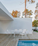 tavolo hilde allungabile bianco 140/210×77 cm, facile da pulire e da spostare all’occorrenza