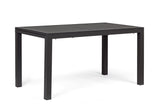 tavolo hilde allungabile antracite 140/210×77 cm, tavolo da giardino perfetto per pranzi all’aperto