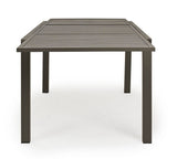 tavolo hilde allungabile coffee 160/240×90 cm, design resistente e dal look naturale