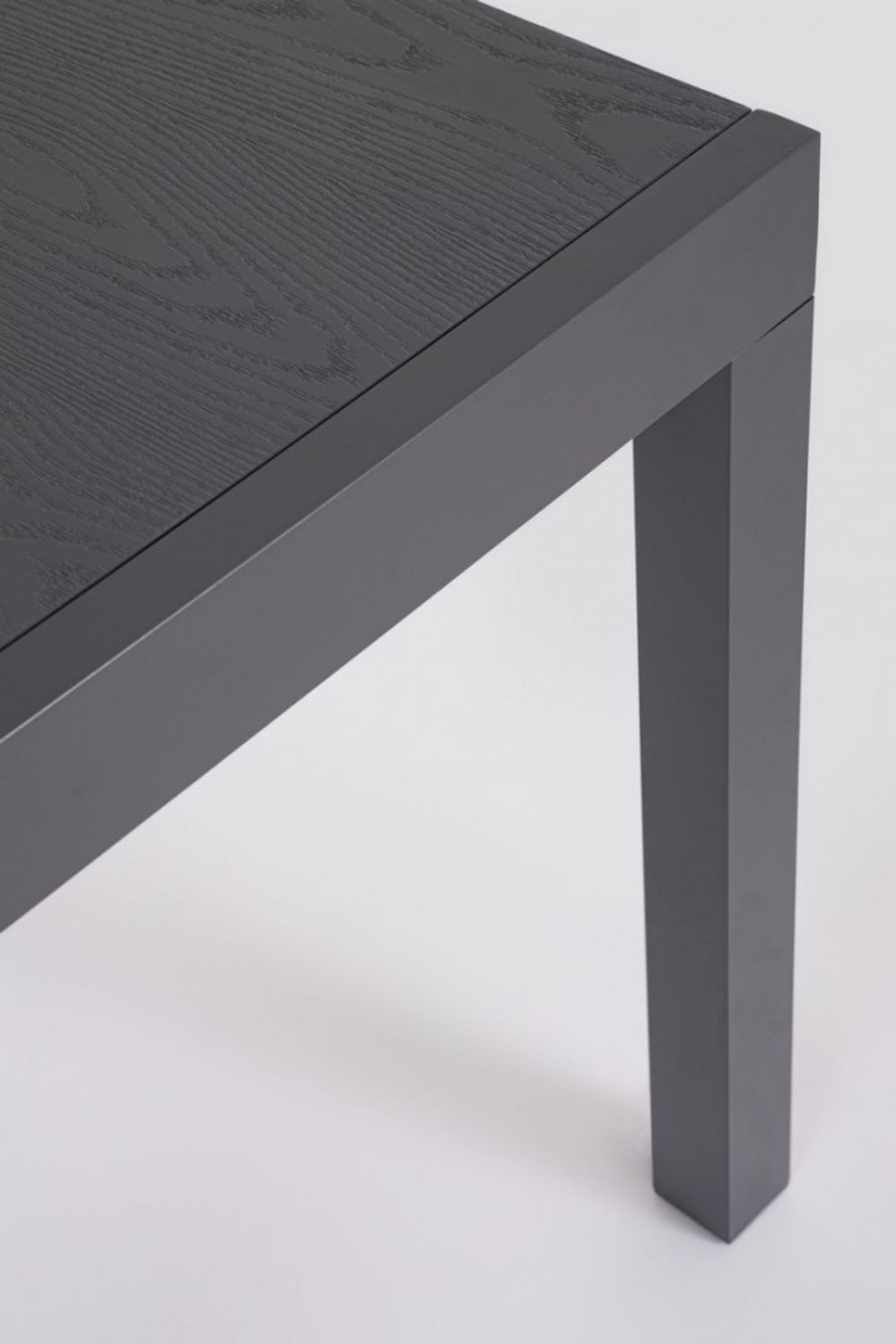 tavolo allungabile cliv effetto legno materico e struttura in alluminio antracite 80×80 cm – 160×80 cm, design resistente e...