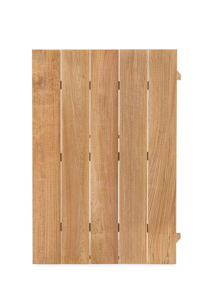 tavolo allungabile cameron in alluminio antracite e legno teak 228×100 cm – 294×100 cm, stile rustico o moderno per ogni...