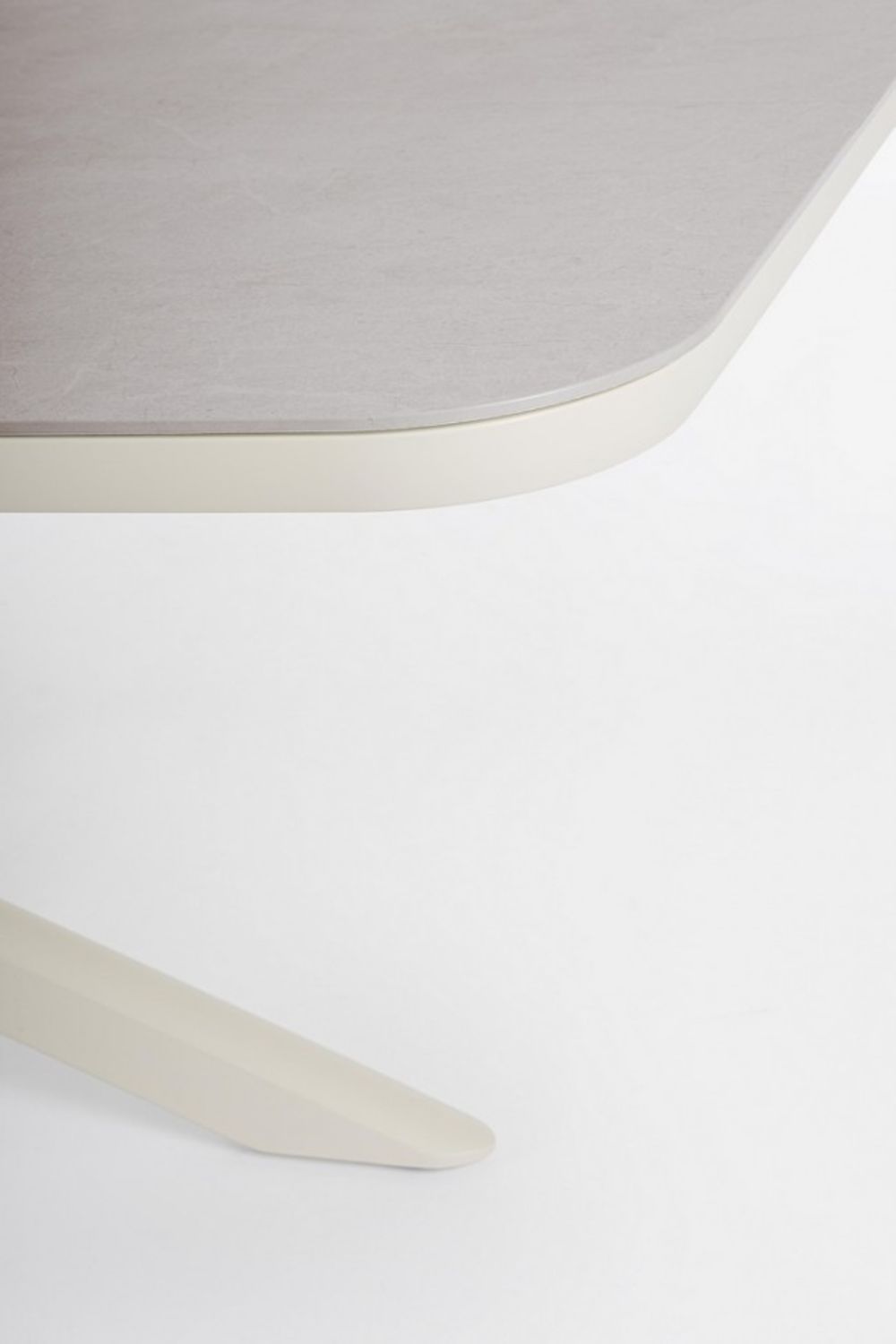 tavolo fisso isacco in pietra naturale e struttura in alluminio beige 240×110 cm, ideale per barbecue, aperitivi o relax...