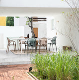 tavolo allungabile nebula in alluminio bianco 200×100 cm – 300×100 cm, facile da pulire e da spostare all’occorrenza