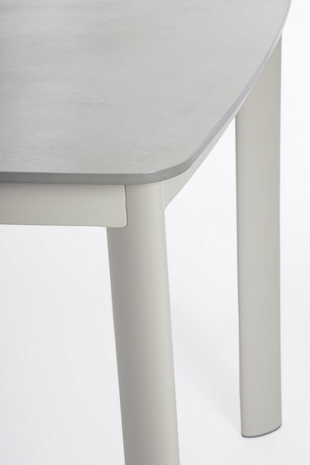 tavolo fisso alcora in pietra naturale e struttura in alluminio beige 180×90 cm, ideale per barbecue, aperitivi o relax...