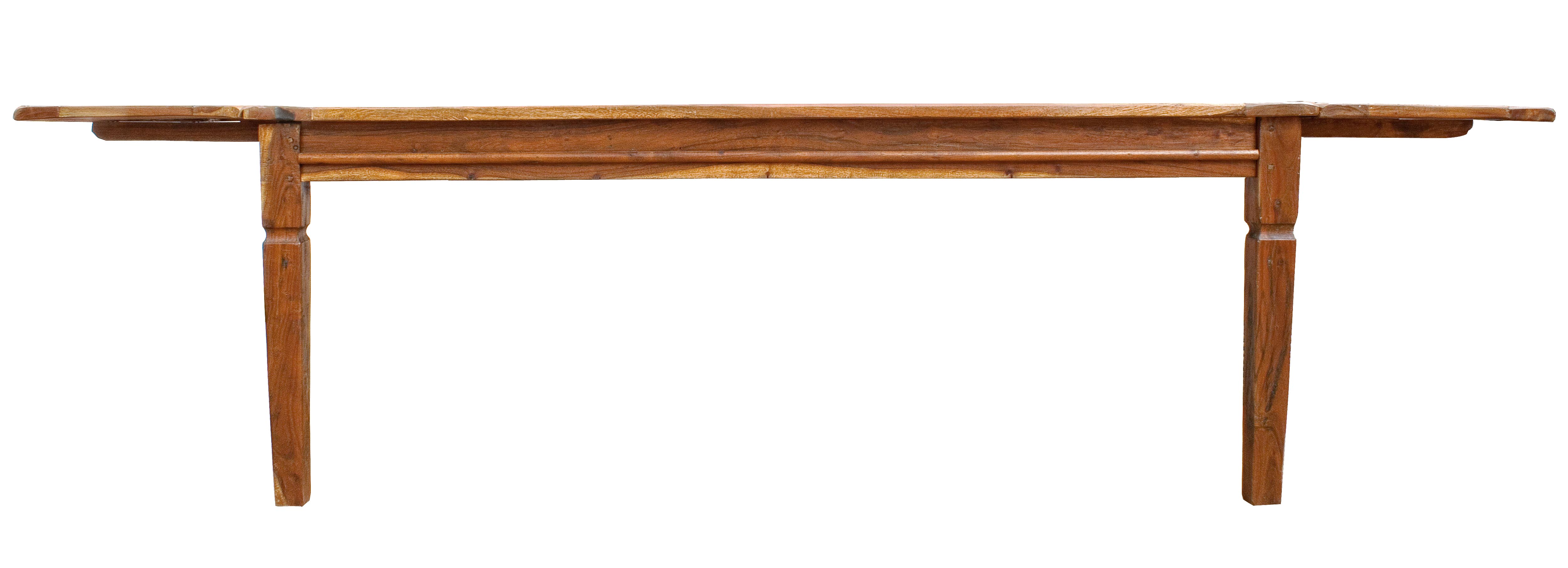 tavolo chateaux in legno di acacia con finitura rustica, allungabile 200 x 100 cm – 290 x 100 cm, design moderno per...