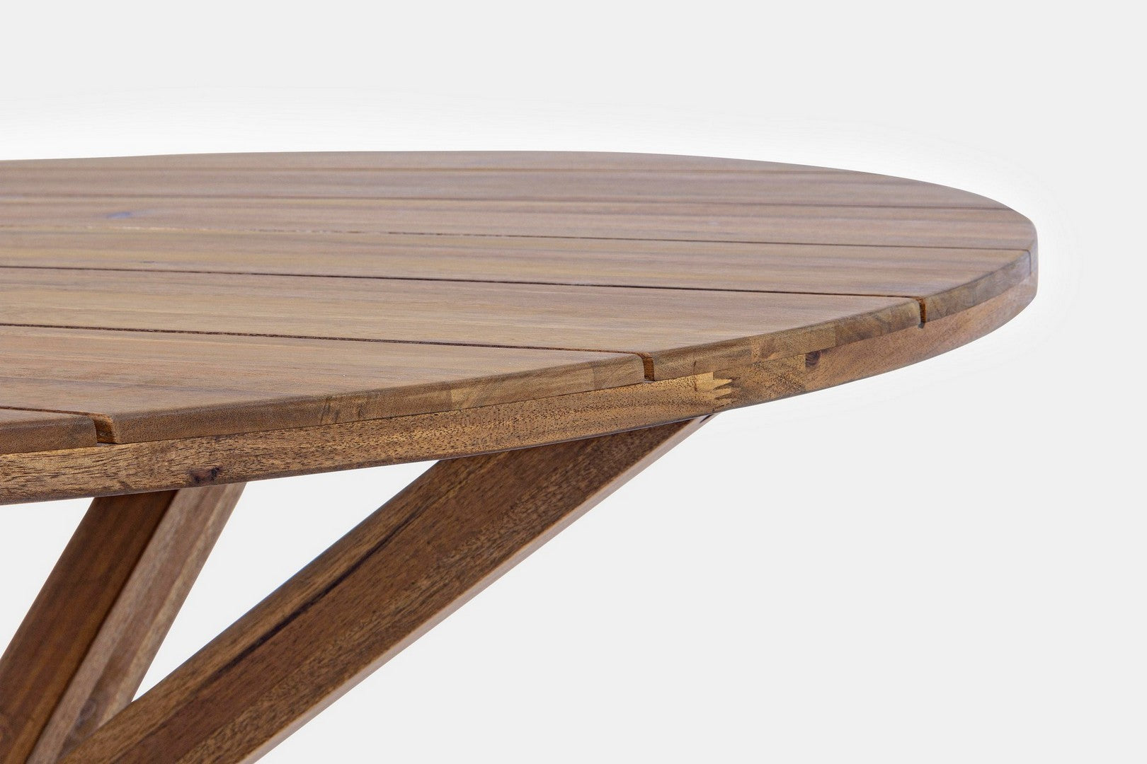 tavolo dublino piano rotondo ø120×75 cm, ideale per barbecue, aperitivi o relax estivo