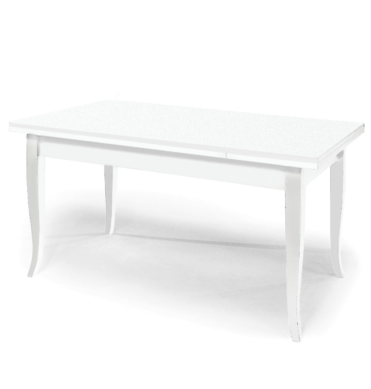 tavolo santa croce allungabile 100×70 cm – 180×70 cm, tavolo elegante adatto a sala da pranzo o cucina