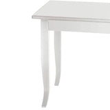 tavolo santa croce fisso 90×90 cm, vista ambientata con sedie abbinate