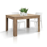 tavolo lipari finitura rovere allungabile 120×80 cm – 170×80 cm, tavolo elegante adatto a sala da pranzo o cucina