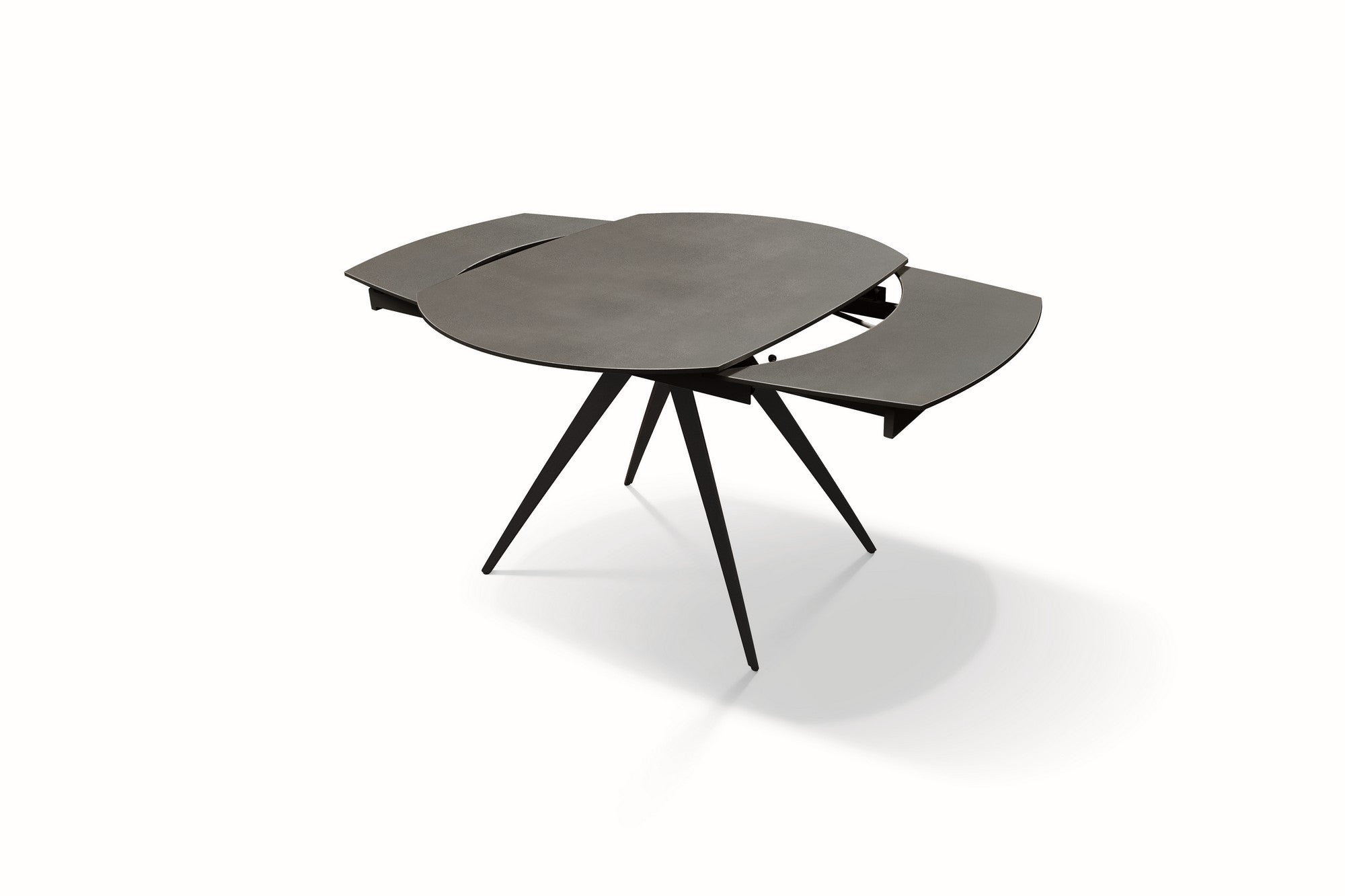 tavolo lavezzi grigio grafite 140×90 – 200×90 cm, design moderno per ambienti contemporanei