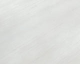 tavolo ravenna in legno finitura bianco anticato e struttura in metallo grigio antracite 80×80 cm, design moderno per...