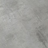 tavolo tropea in legno, finitura grigio cemento e base in metallo verniciato bianco, allungabile 120×80 cm – 170×80 cm,...