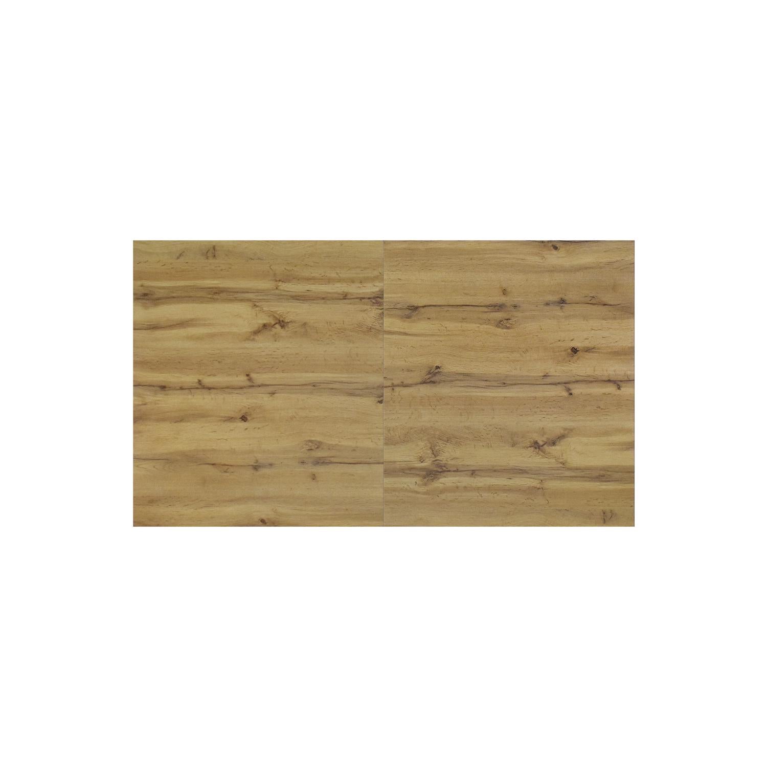 tavolo zagabria in legno, finitura rovere rustico, allungabile 140×80 cm – 180×80 cm, perfetto per uso quotidiano o...