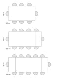 tavolo calvi in ceramica, effetto marmo nero e base in metallo verniciato nero, allungabile 160×90 cm-240×90 cm, arredo...